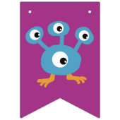 Monster Bash Kinder Halloween decor banner vlag (Eerste vlag)