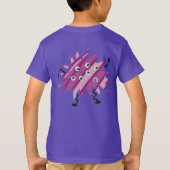 Monster Bash Kinder Halloween party outfit Alien T-shirt (Achterkant)