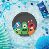 Monster Bash Papieren Bordje (Feest)