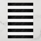 Monster Bash Spooky Wrapped Mummy Halloween Party Folie Uitnodiging (Achterkant)