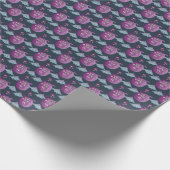 Monster Bats: Schattigee Cartoon  Cadeaupapier (Hoek)