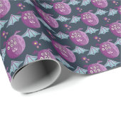 Monster Bats: Schattigee Cartoon  Cadeaupapier (Rol Hoek)