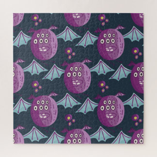 Monster Bats: Schattigee Cartoon  Legpuzzel
