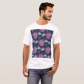 Monster Bats: Schattigee Cartoon  T-shirt (Voorkant volledig)