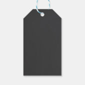 Monster bedankt voor cadeautje label cadeaulabel (Achterkant)