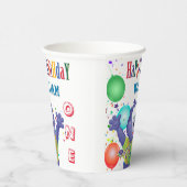 Monster Beer Kinderen Birthday Papieren Bekers (Rechts)