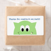 Monster begunstigt Label label (Insitu)