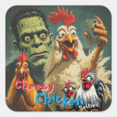 “Monster BFFs” Anna & Stan Sticker (Voorkant)