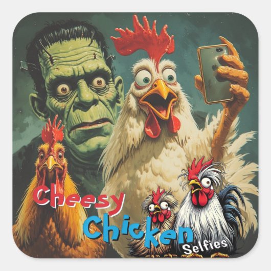 “Monster BFFs” Anna & Stan Sticker (Voorkant)