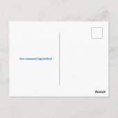 Monster Birthday Bash Briefkaart (Achterkant)