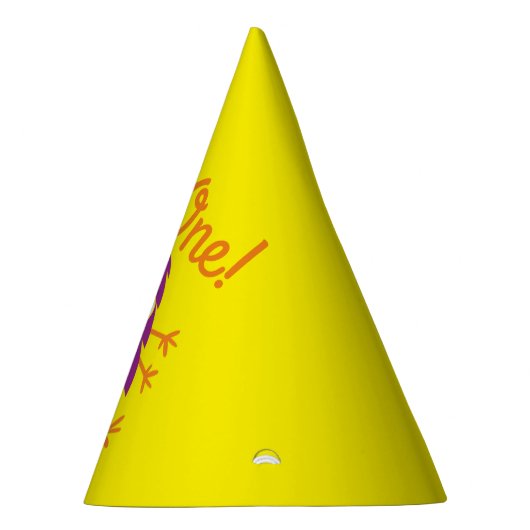 Monster Birthday Party Feesthoedjes (Rechts)