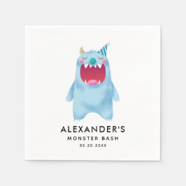 Monster Birthday Party Servet