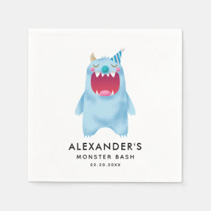 Monster Birthday Party Servet