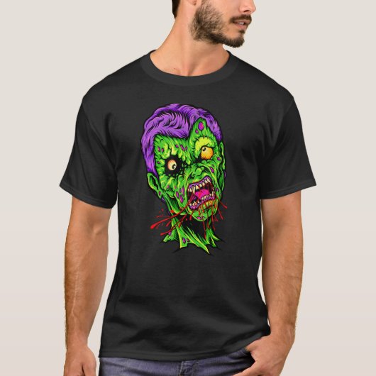 Monster Blood Horror Halloween vibes T-shirt (Voorkant)