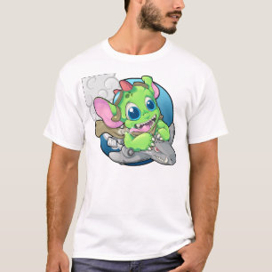Monster Bomber Pilot T-shirt