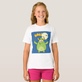 Monster Boo Girls T-Shirt (Voorkant volledig)