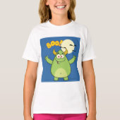 Monster Boo Girls T-Shirt (Voorkant)