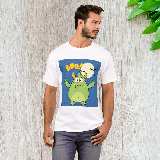 Monster Boo Mannen T-Shirt