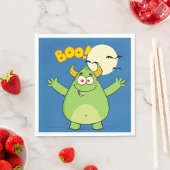 Monster Boo Paper Napkins Servet