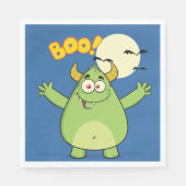 Monster Boo Paper Napkins Servet (Voorkant)