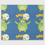 Monster Boo Wrapping Paper Cadeaupapier (Vlak)