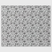 Monster Boys: Hand getrokken patroon Cadeaupapier (Vlak)