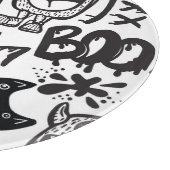 Monster Boys: Hand getrokken patroon Snijplank (Hoek)