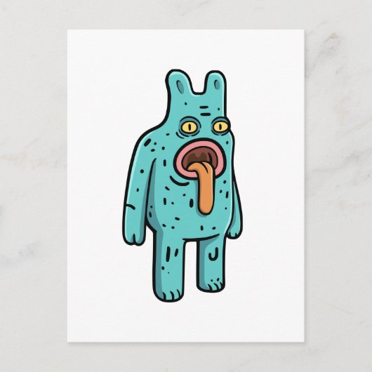 Monster Briefkaart (Voorkant)