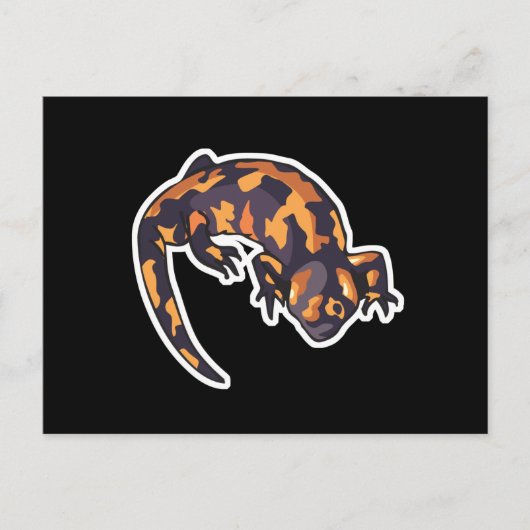 monster briefkaart (Voorkant)