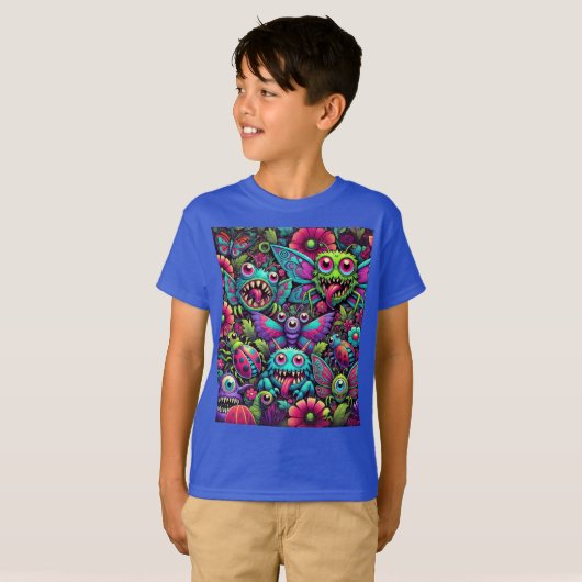 Monster Bug Mayhem T-shirt (Voorkant volledig)