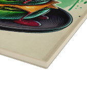 Monster Burger & Keuken Cheat Sheet Snijplank (Hoek)