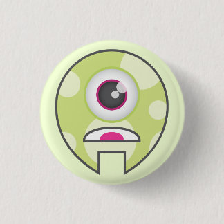 Monster Button: Cyclops Ronde Button 3,2 Cm
