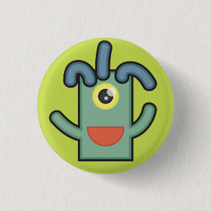 Monster Button: Noodle Ronde Button 3,2 Cm