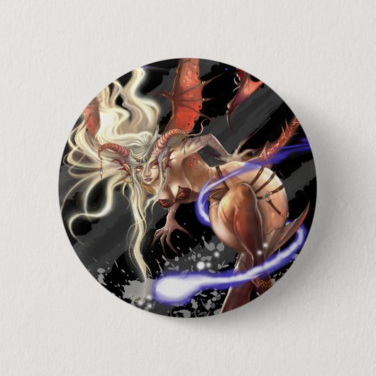Monster Button - Succubus Vermindering (Voorkant)