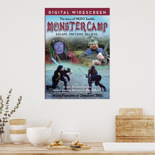Monster Camp Poster (Keuken)
