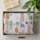 Monster Candy Parade For Halloween Tissuepapier (Geschenk)