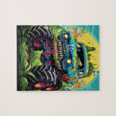 Monster Cars Legpuzzel (Horizontaal)