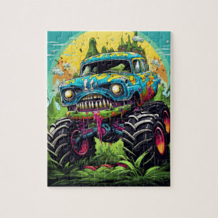 Monster Cars Legpuzzel