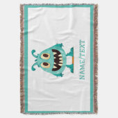 Monster/Cartoon/alien Deken (Voorkant Verticaal)