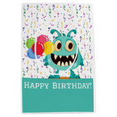 Monster/Cartoon/alien Medium Cadeauzakje (Voorkant)