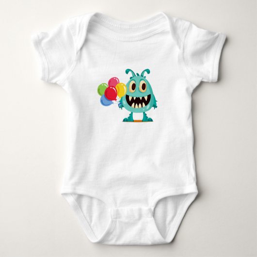 Monster/Cartoon/alien Romper (Voorkant)
