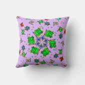 monster cartoon cutees kussen (Achterkant)