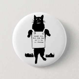 Monster Cat Ronde Button 5,7 Cm