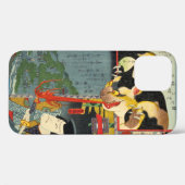 Monster Cat, Toyokuni, Ukiyo-e Case-Mate iPhone Case (Achterkant (horizontaal))
