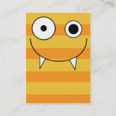 Monster - Chubby Visitekaartje (Achterkant)