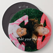 Monster COLOSSAL 6-inch foto's Ronde Button 6,0 Cm (Voorkant /achterkant)