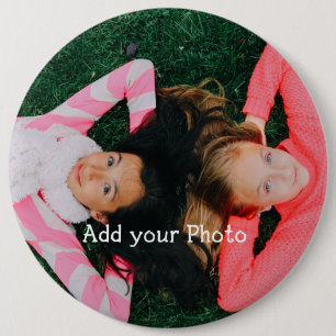 Monster COLOSSAL 6-inch foto's Ronde Button 6,0 Cm