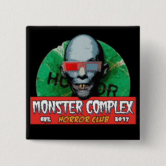 MONSTER COMPLEX 2-INCH SQUARE BUTTON