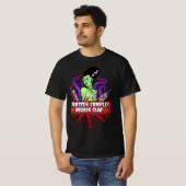 MONSTER COMPLEX HORROR CLUB LOGO T-SHIRT (Voorkant volledig)