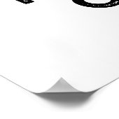 Monster Cookie Funny Food Pun Poster (Hoek)